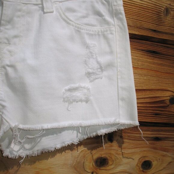 J Brand Cut Off Distressed Vixen Shorts - Picture 4 of 9